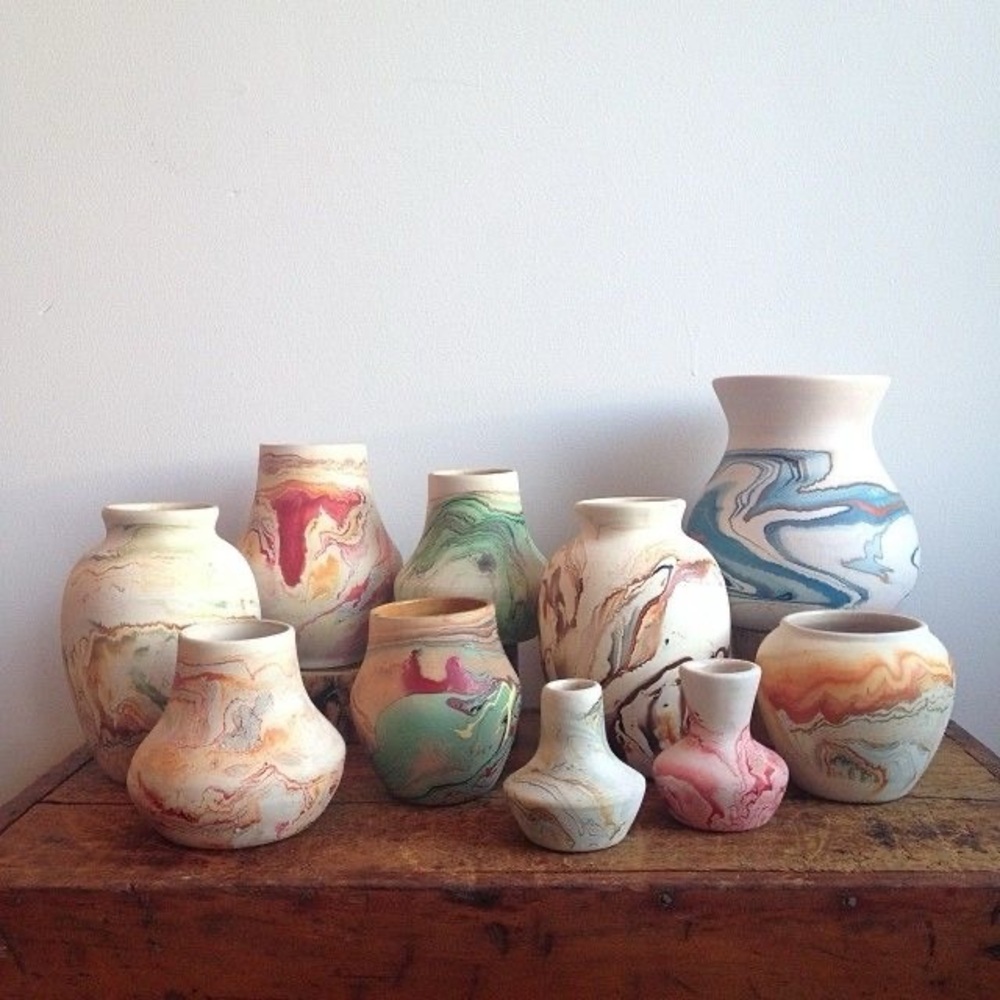 Vintage Nemadji Pottery Vase